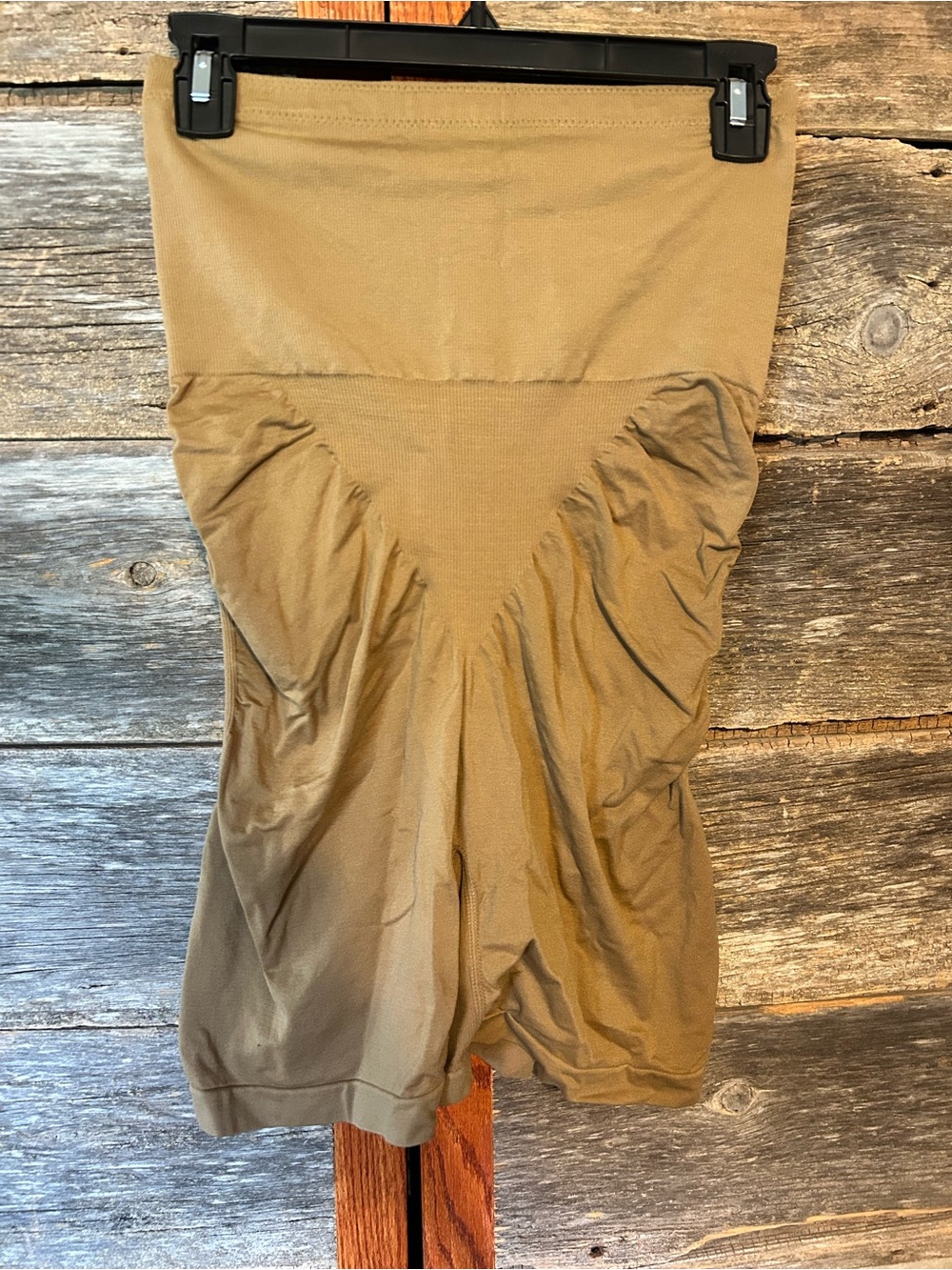 Shear Shapewear High Waist Tummy Control Shorts, Size 2X, Color Dark Tan